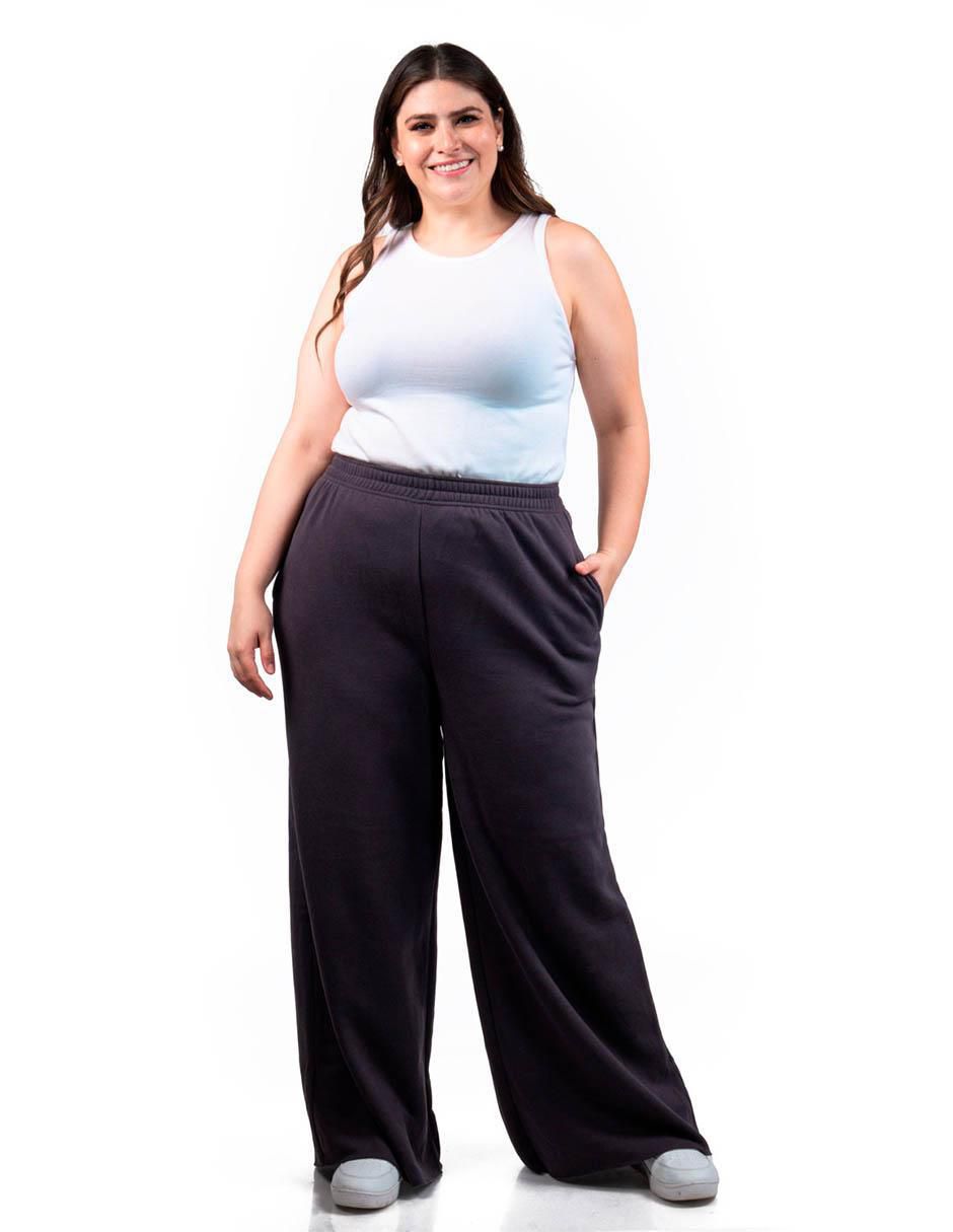 Pants amplio con elástico para mujer 2