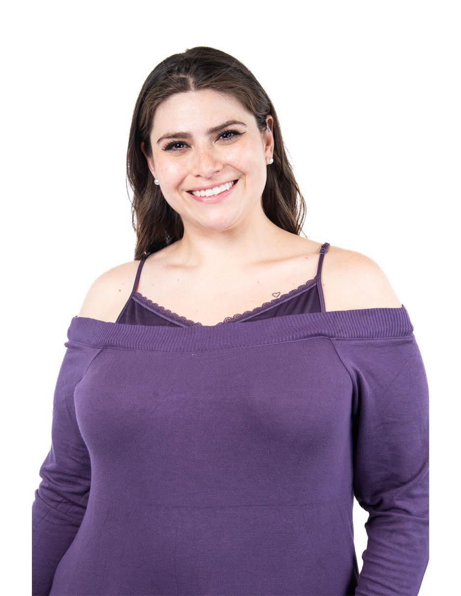 Blusa manga larga para mujer 4