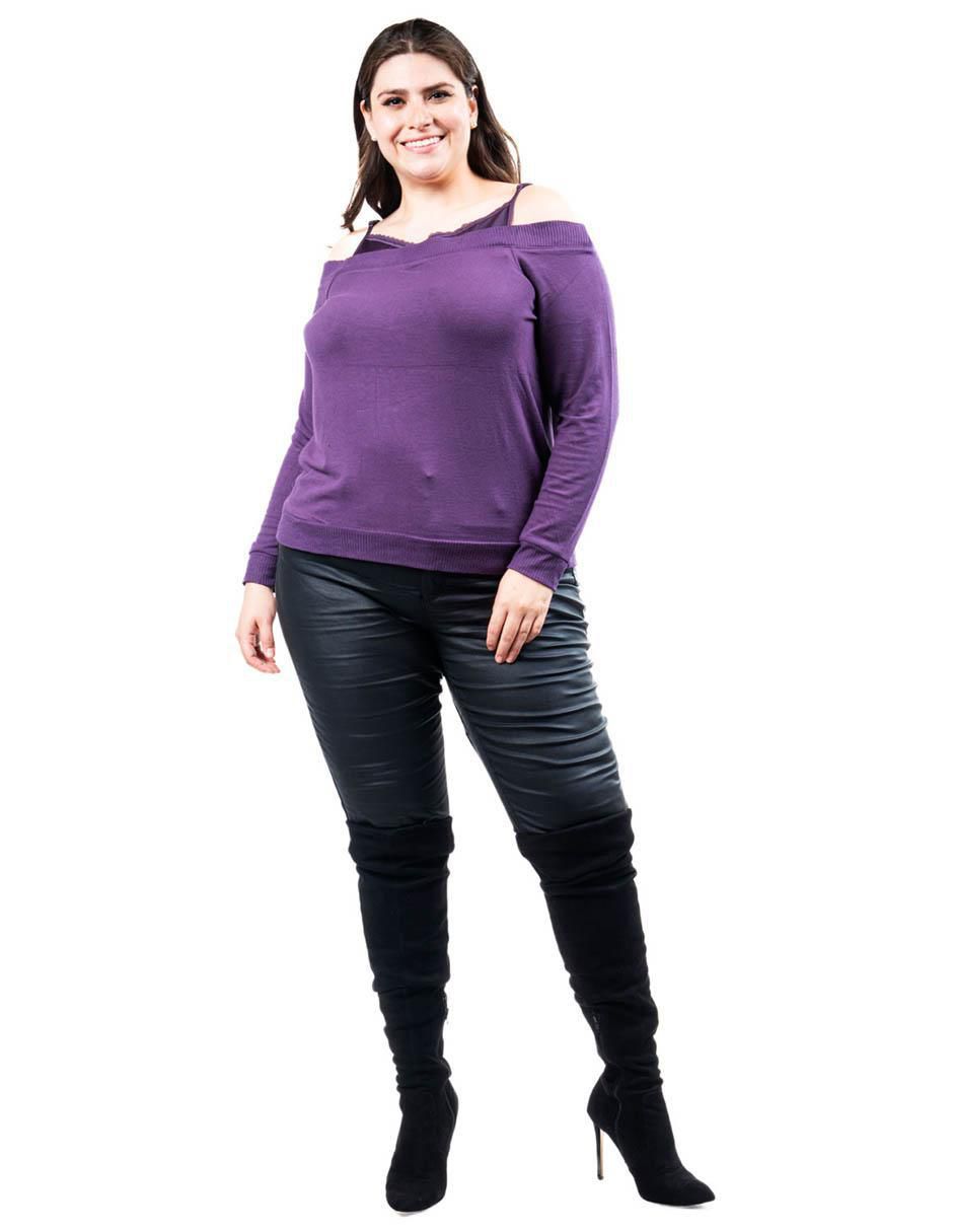 Blusa manga larga para mujer 5
