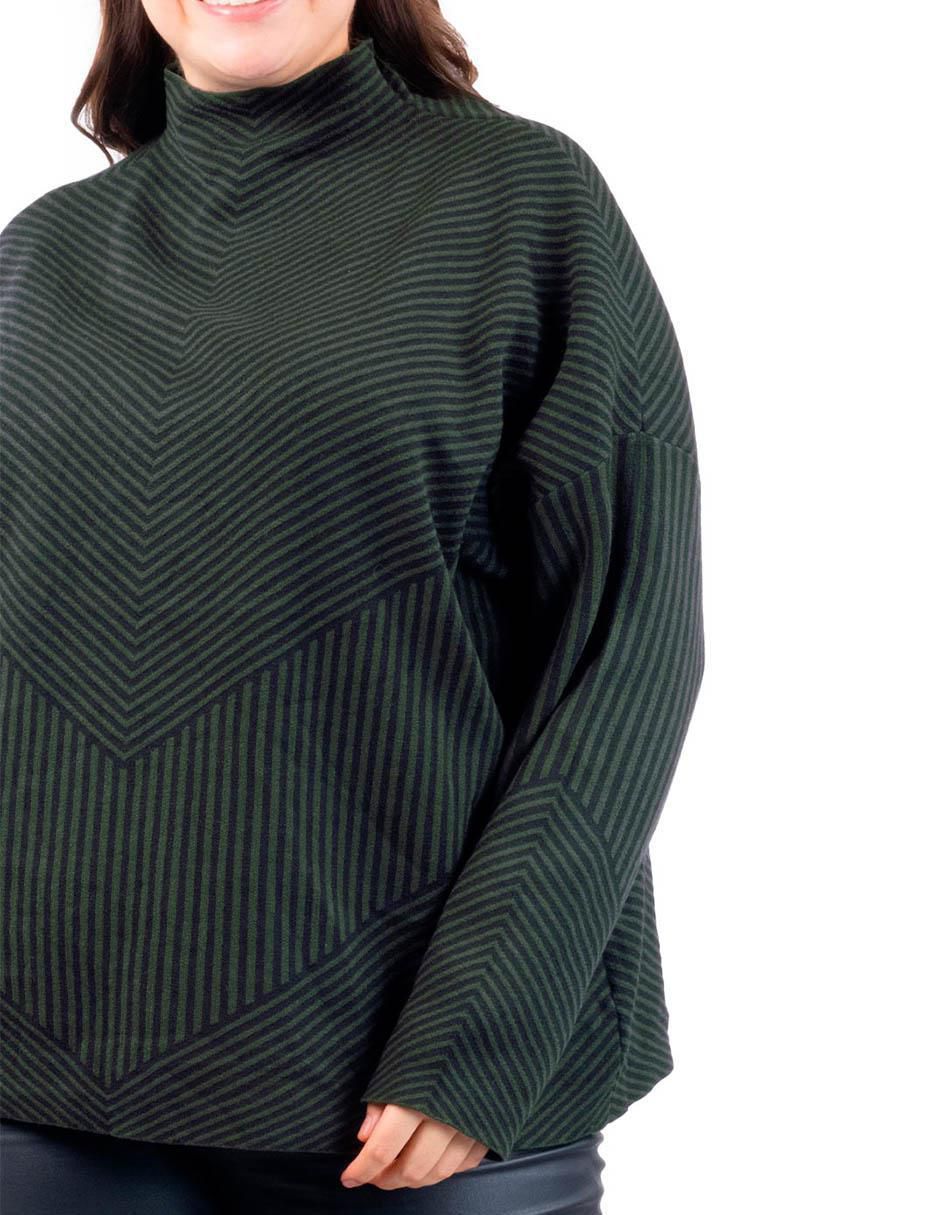 Suéter cuello alto para mujer 4