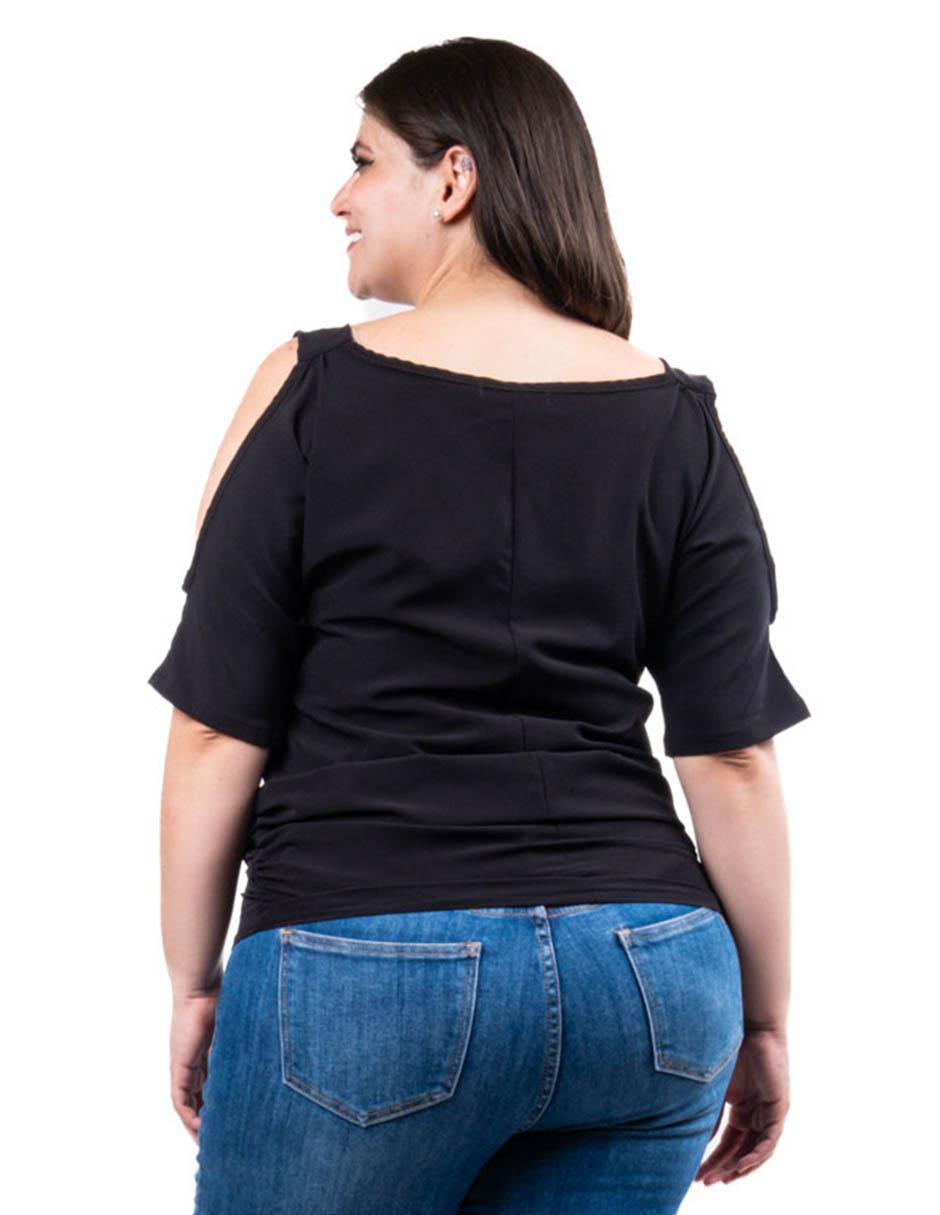 Blusa manga corta para mujer 3