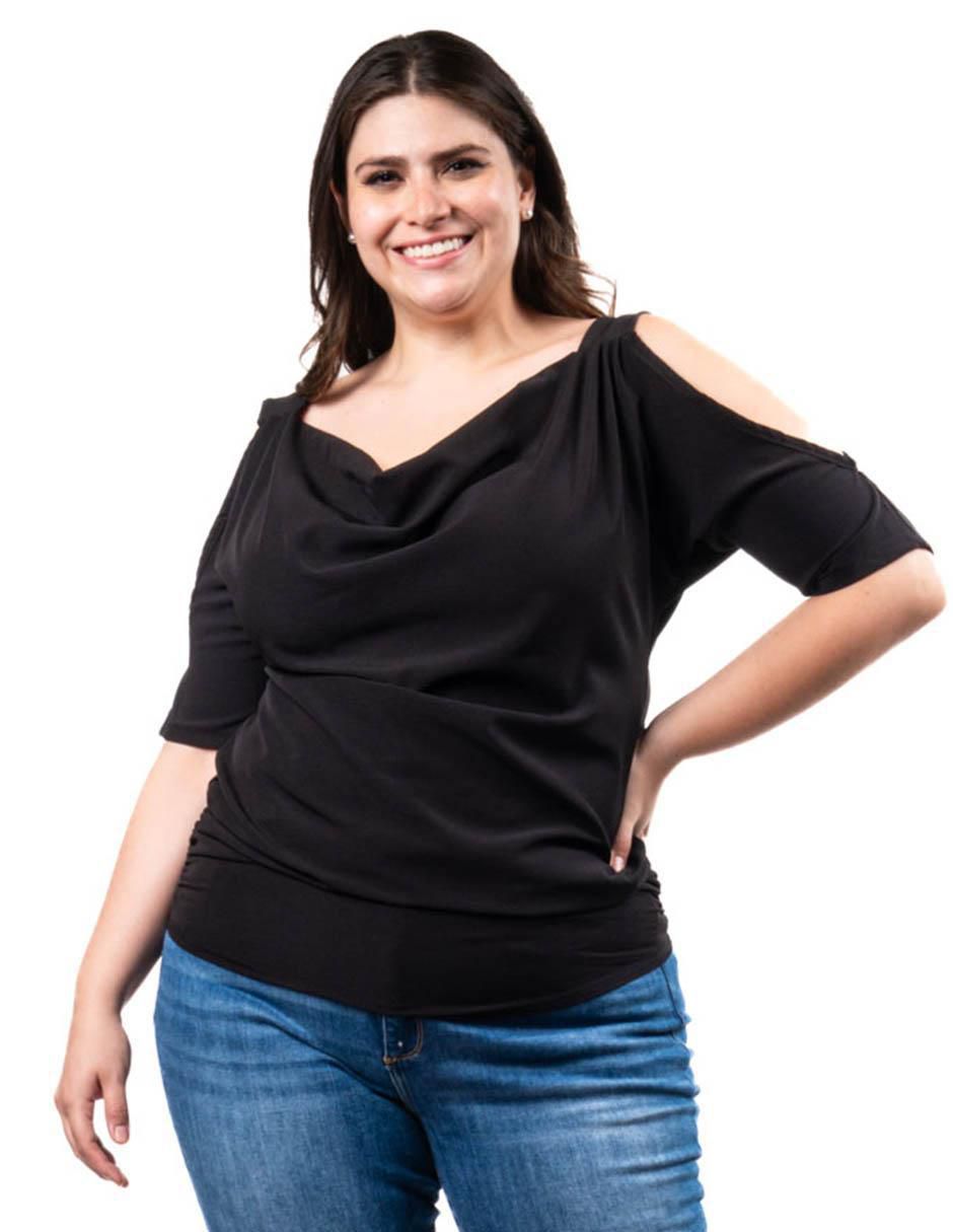 Blusa manga corta para mujer 5