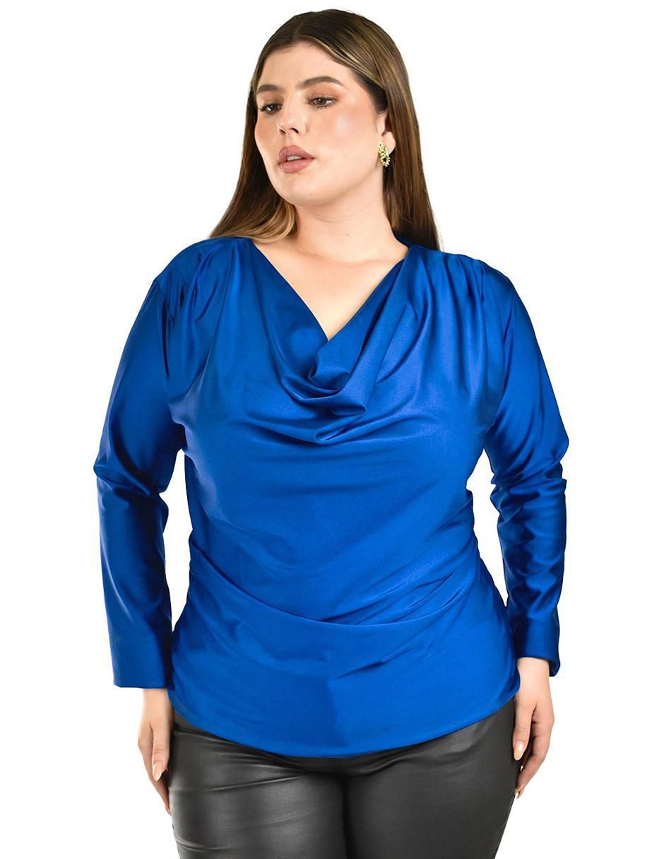 Blusa manga larga para mujer