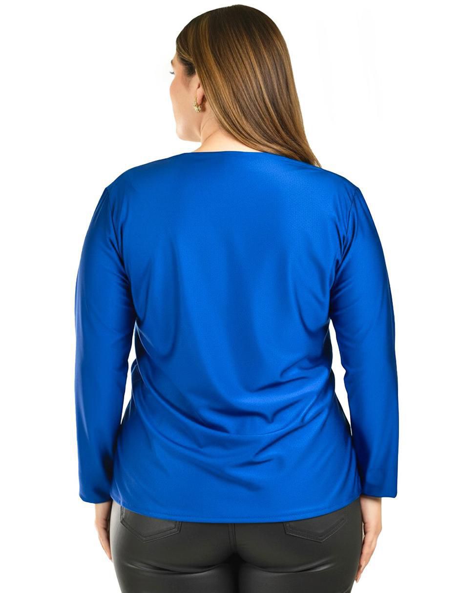 Blusa manga larga para mujer 3