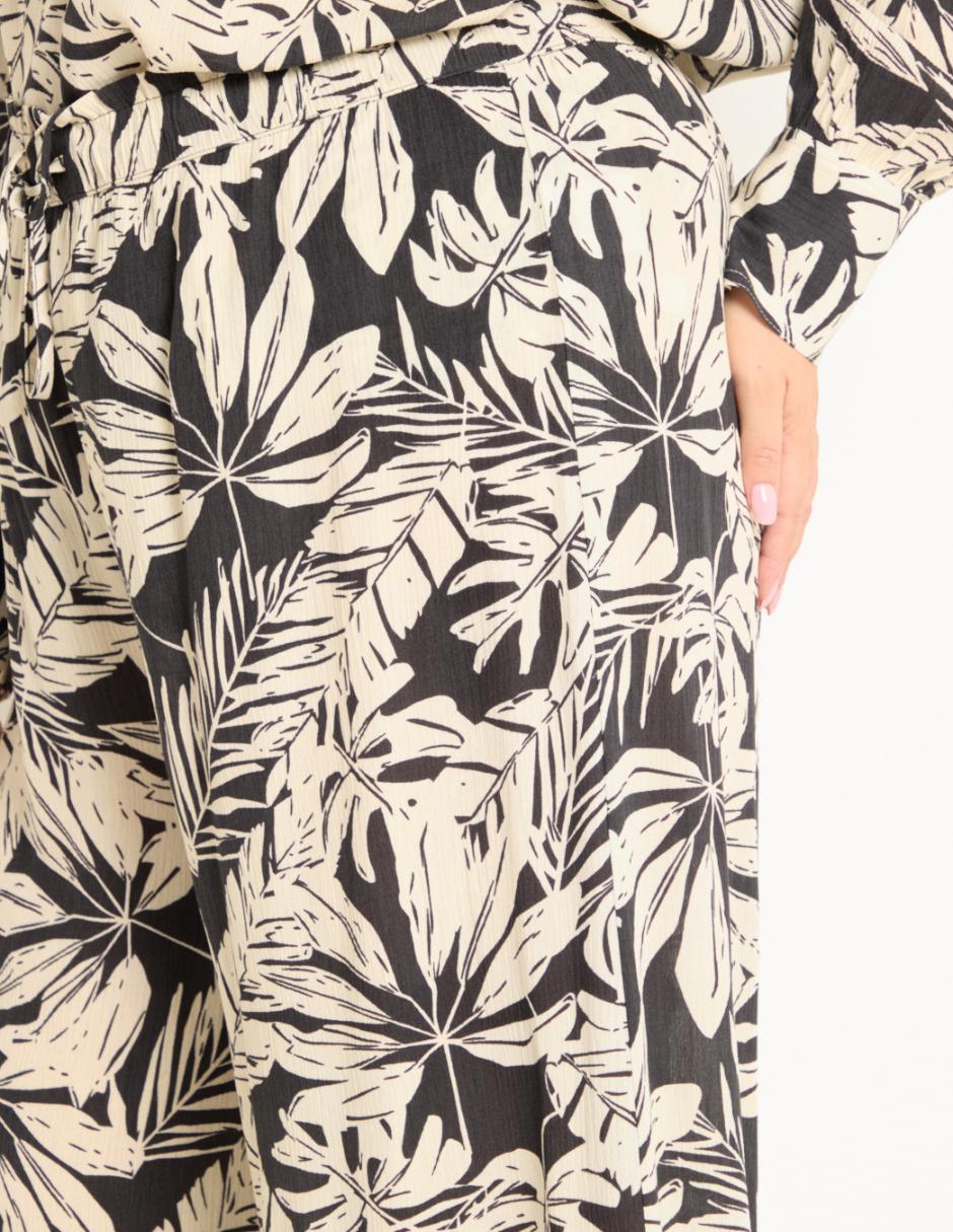Pantalón relaxed amplio para mujer 4