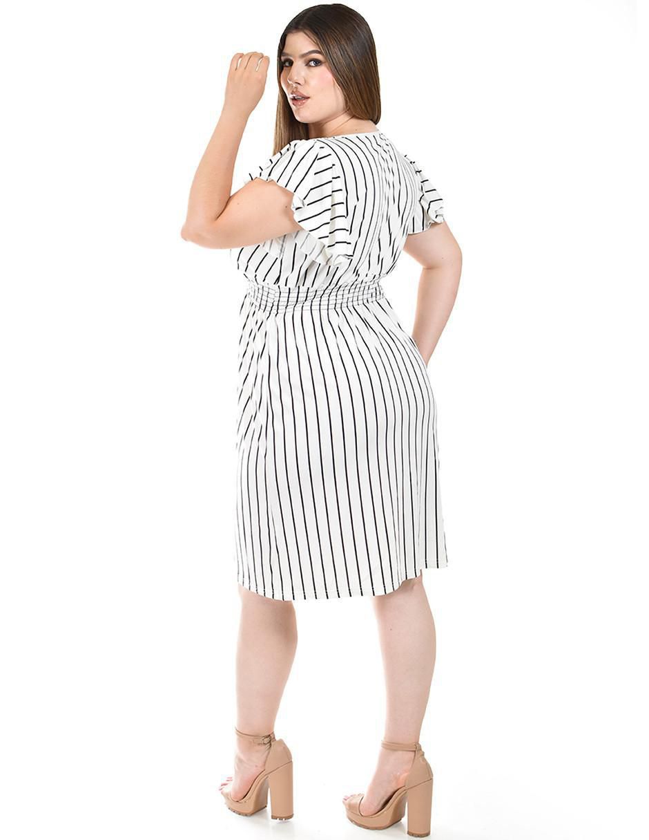 Vestido a la rodilla casual para mujer 3