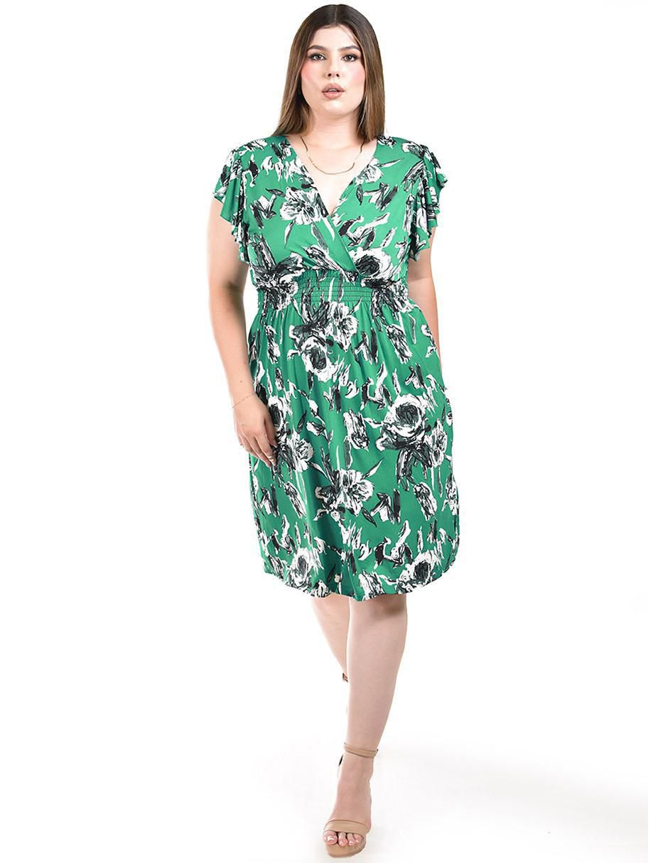 Vestido a la rodilla casual para mujer 4