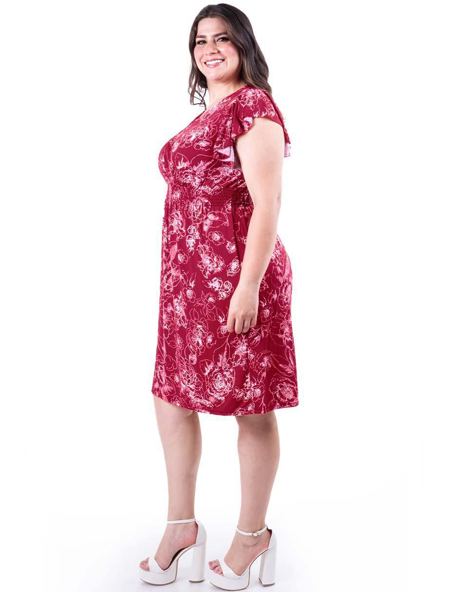 Vestido arriba rodilla casual para mujer
