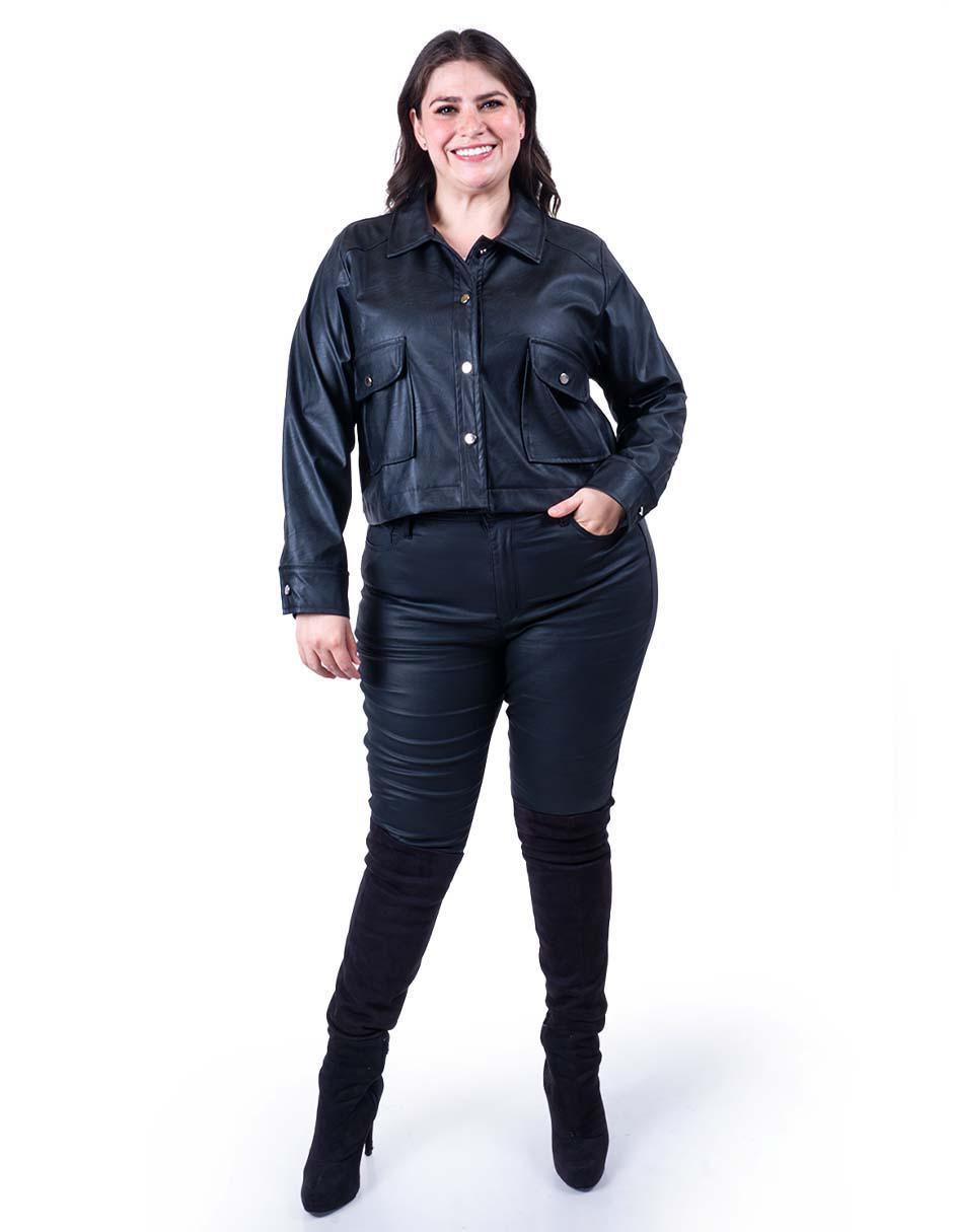Chamarra casual impermeable para mujer