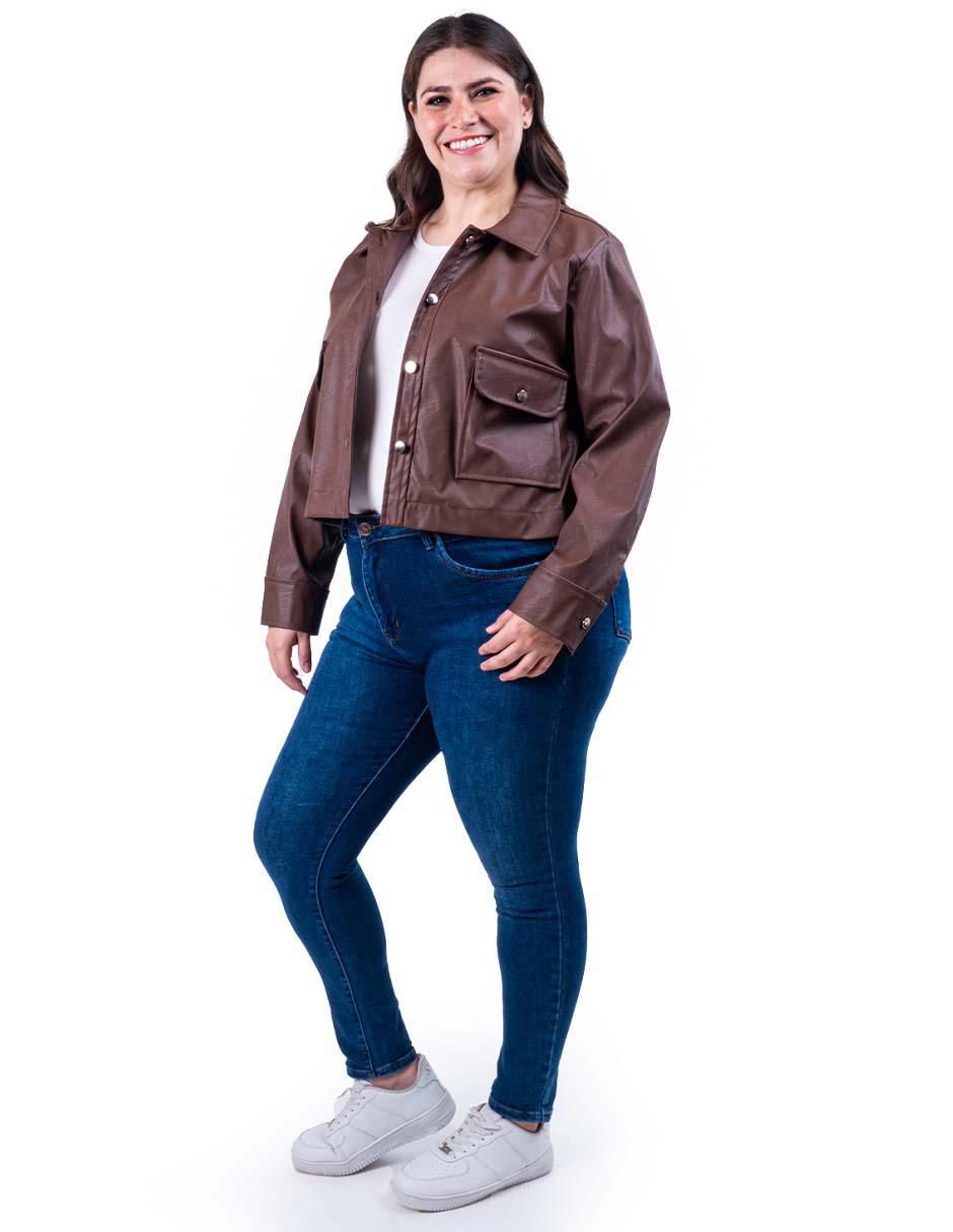 Chamarra casual impermeable para mujer 2