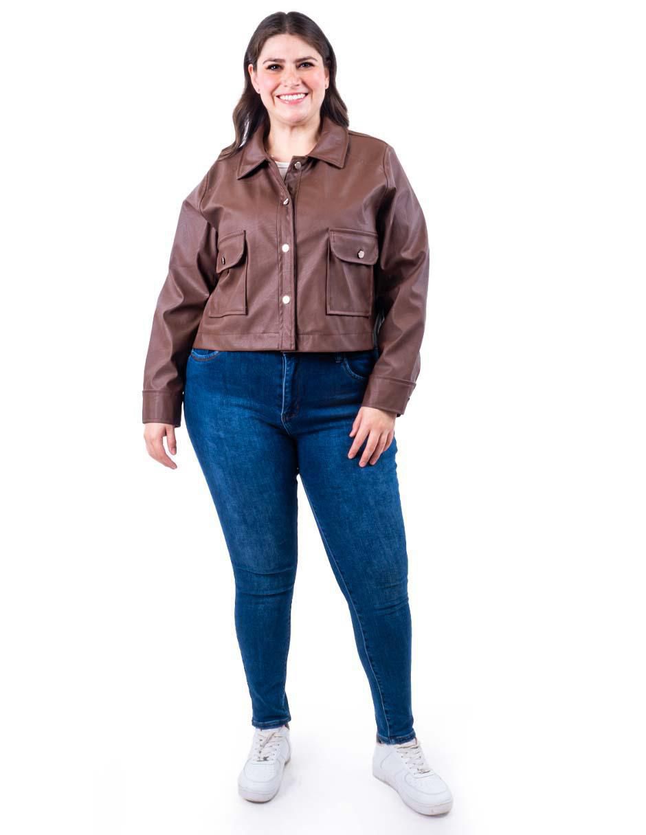 Chamarra casual impermeable para mujer 5