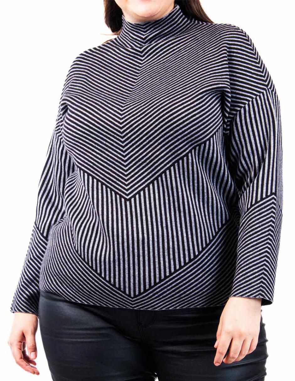 Suéter cuello alto para mujer 3
