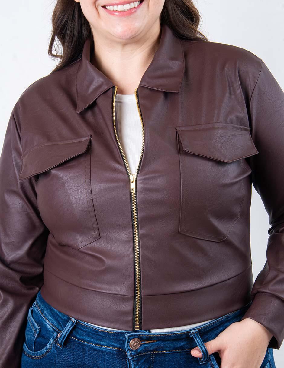 Chamarra casual impermeable para mujer 4