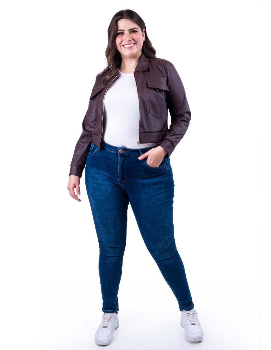 Chamarra casual impermeable para mujer 5
