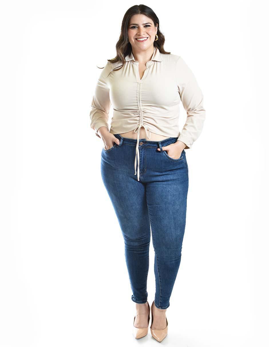 Blusa manga larga para mujer 4