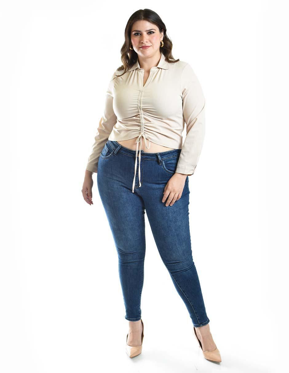 Blusa manga larga para mujer 5