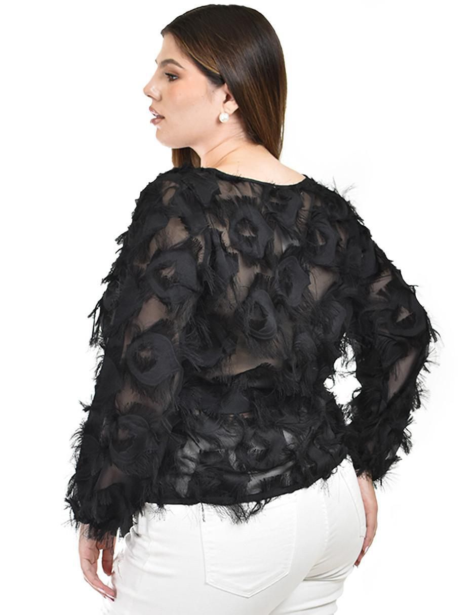 Blusa manga larga para mujer 3