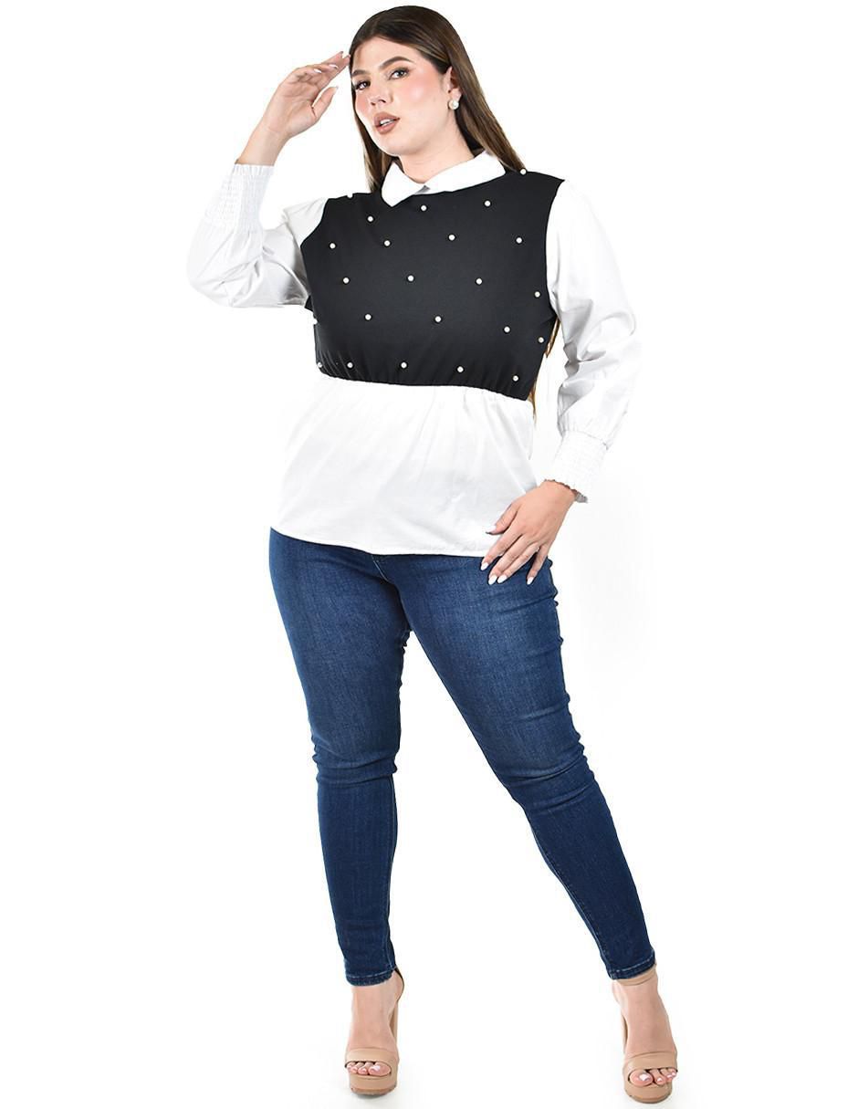 Blusa manga larga para mujer 5