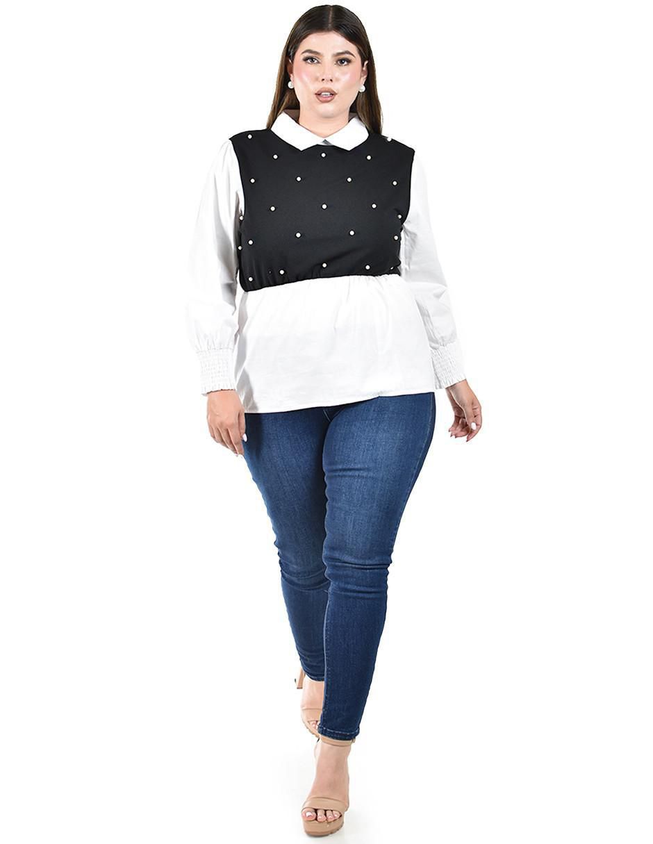 Blusa manga larga para mujer 6