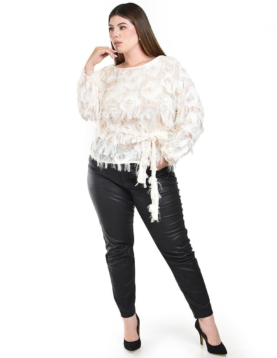 Blusa manga larga para mujer 5