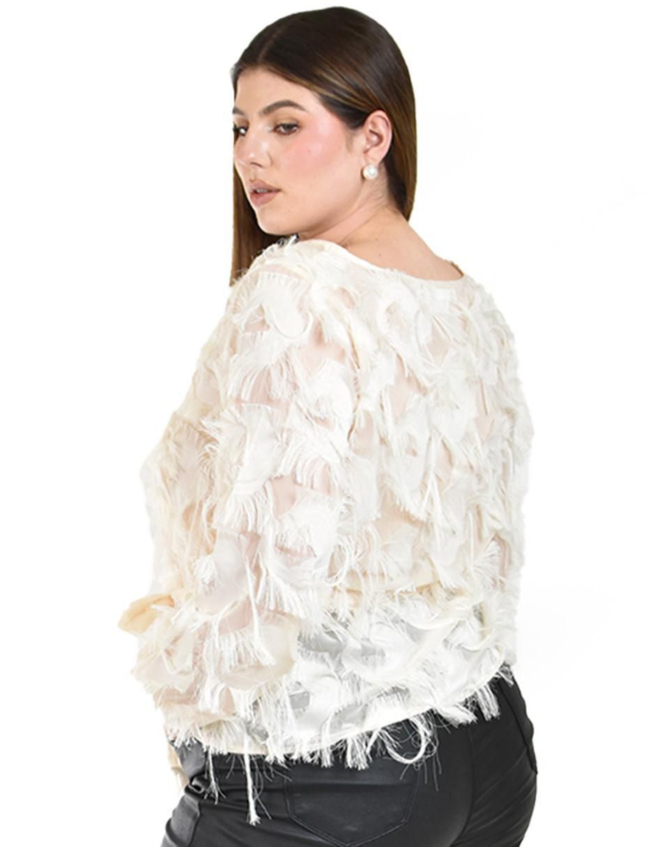 Blusa manga larga para mujer 3