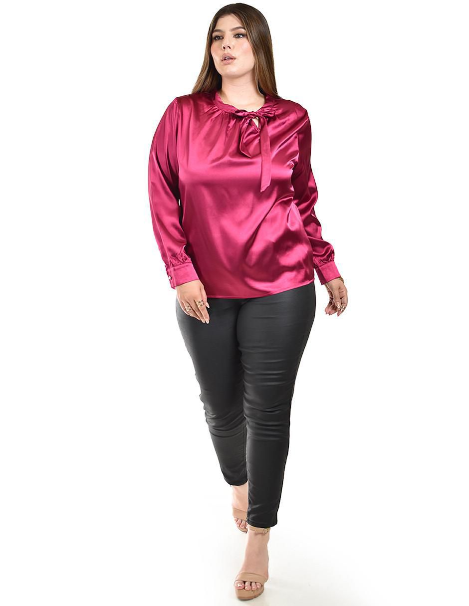 Blusa manga larga para mujer 4
