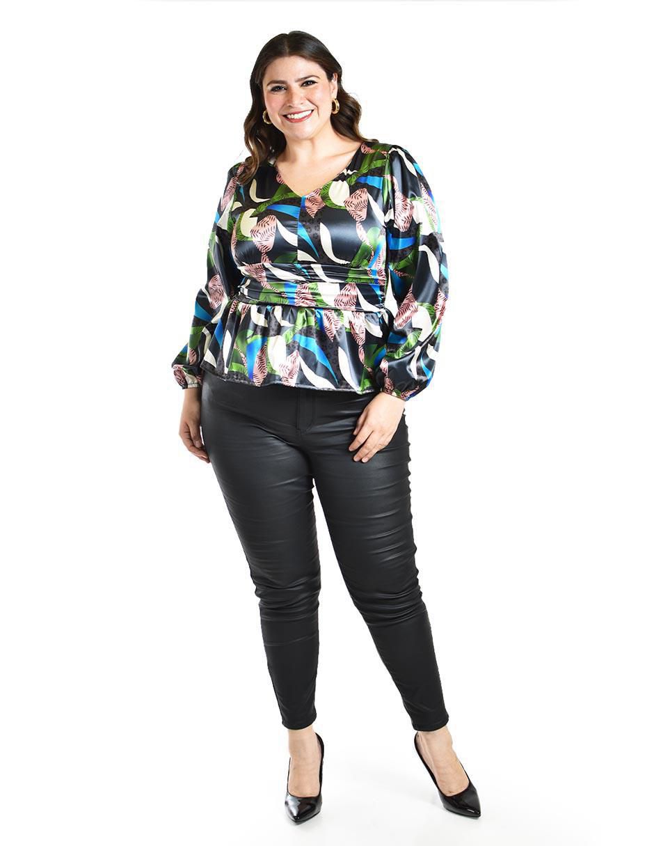 Blusa manga larga para mujer 4
