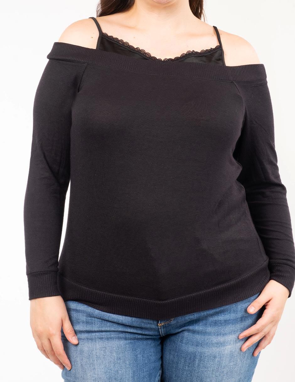 Blusa manga larga para mujer 4