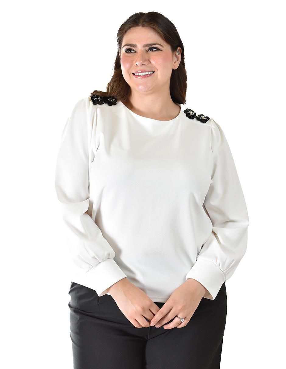 Blusa manga larga para mujer 6