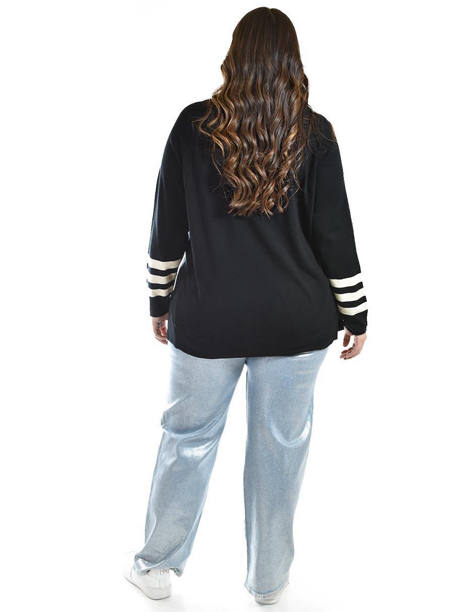 Suéter cuello alto para mujer 4