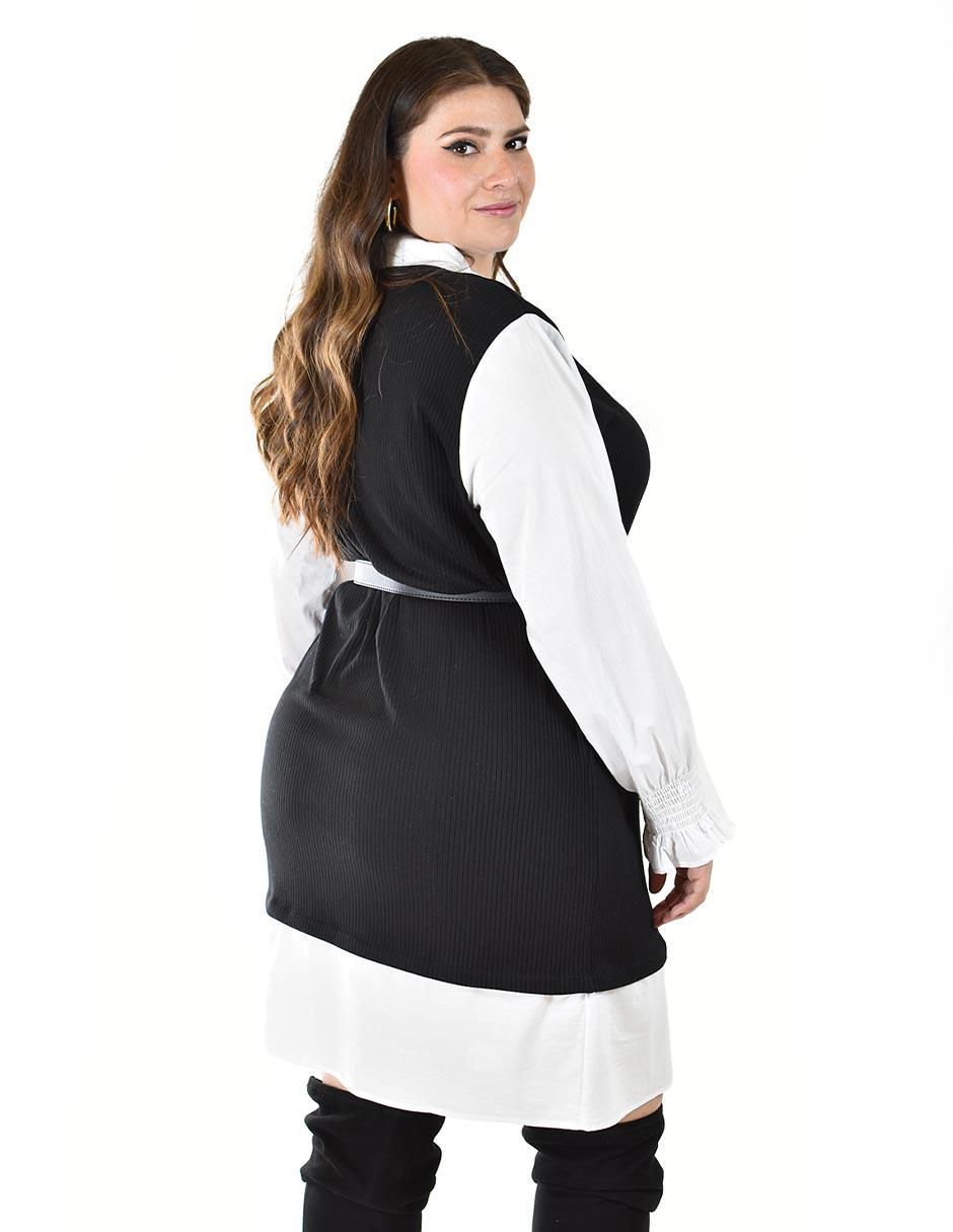 Vestido a la rodilla casual para mujer 6