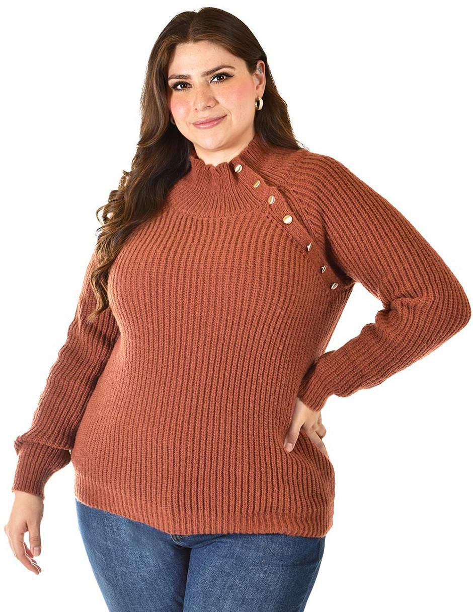 Suéter cuello alto para mujer Suéter cuello alto para mujer
