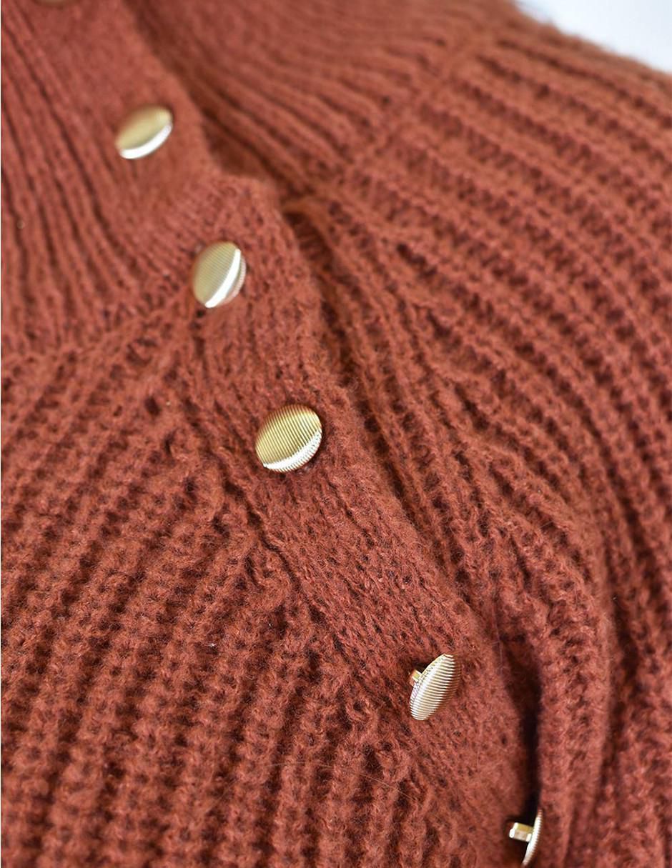 Suéter cuello alto para mujer 3