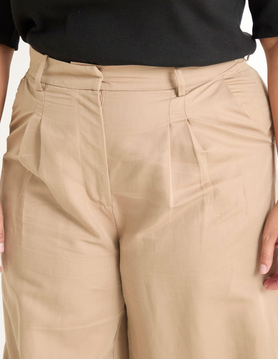 Pantalón relaxed amplio para mujer 4