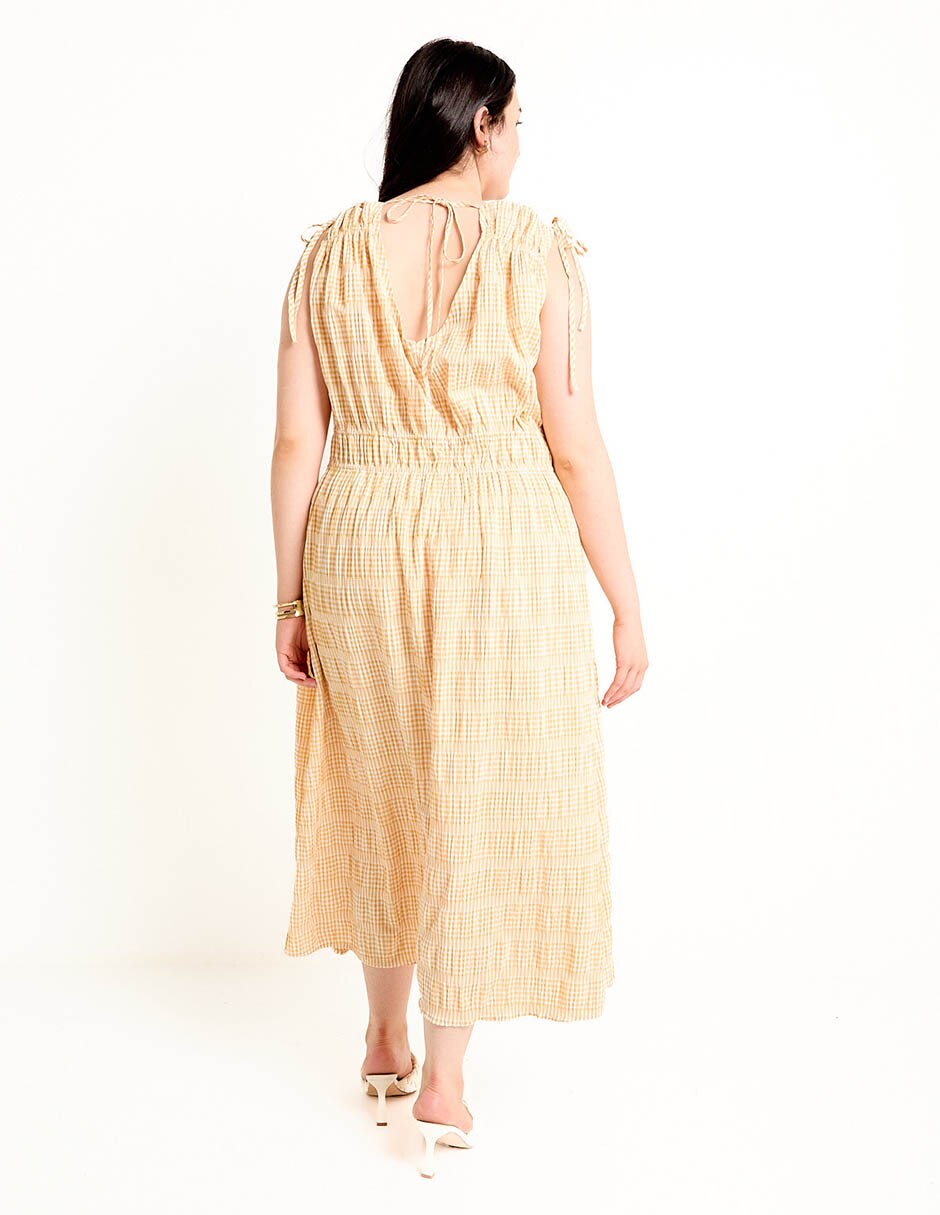 Vestido crop casual para mujer