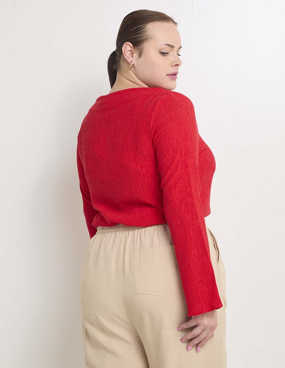 Blusa manga larga para mujer 2