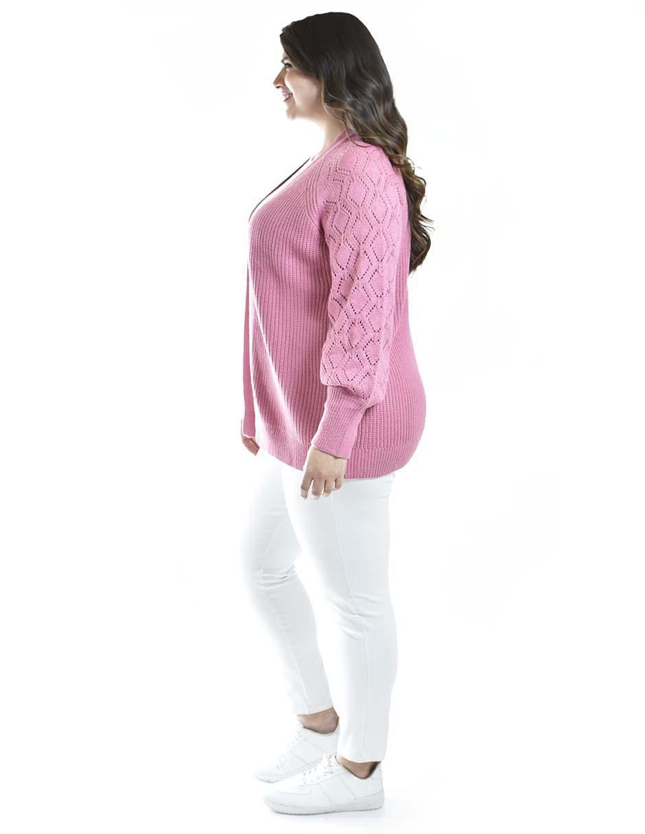 Suéter cuello abierto para mujer 3