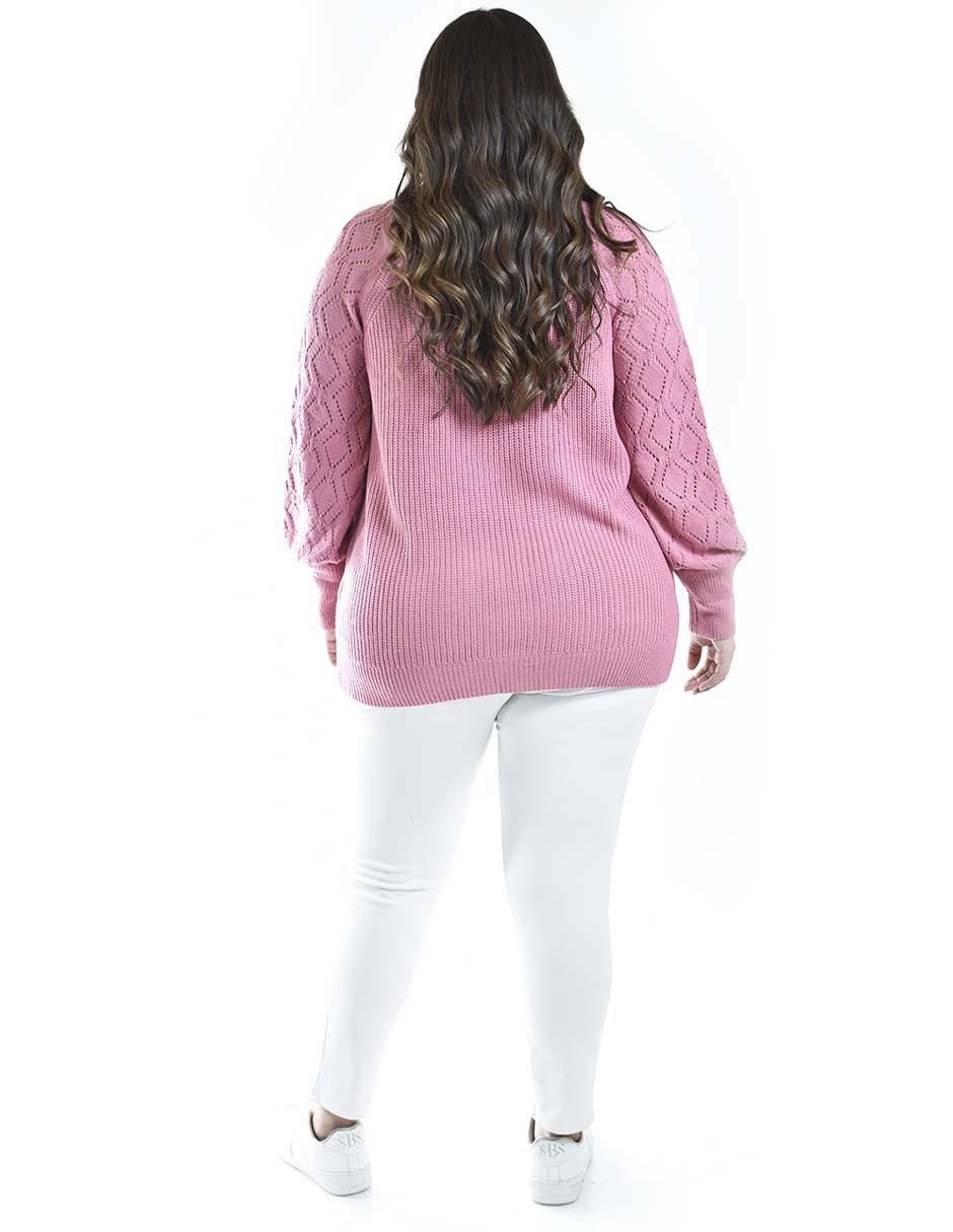 Suéter cuello abierto para mujer 4