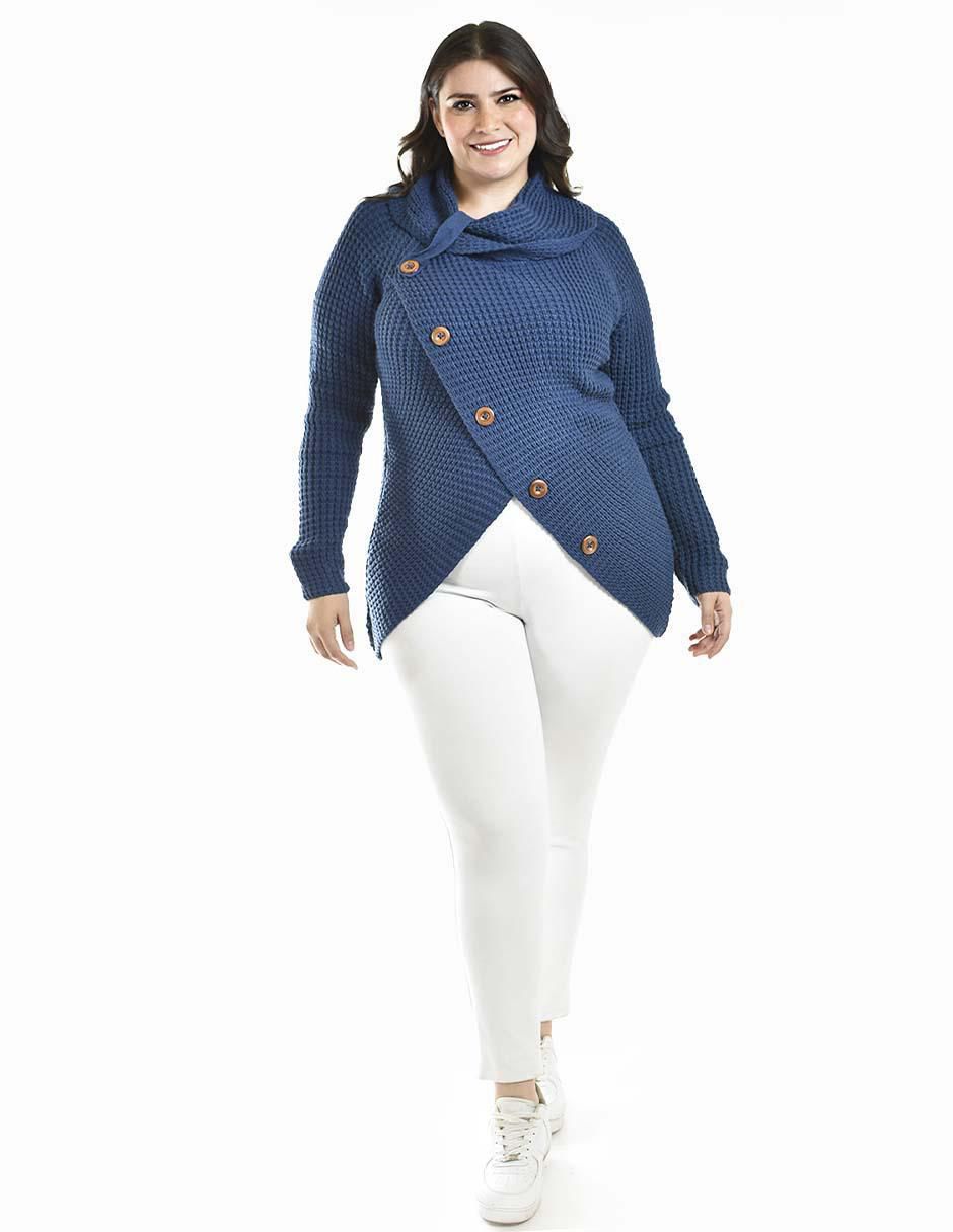 Suéter cuello alto para mujer 2