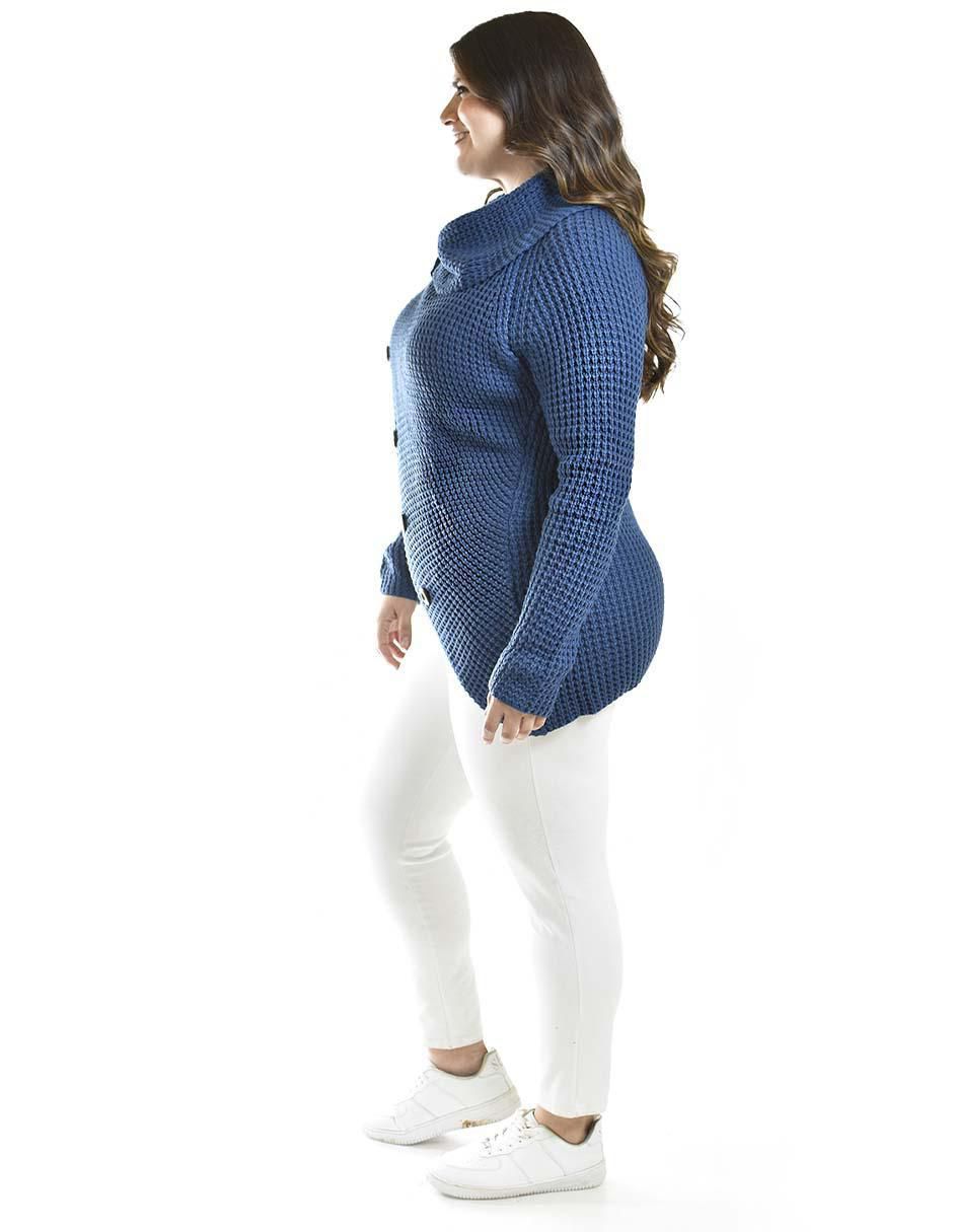 Suéter cuello alto para mujer 3