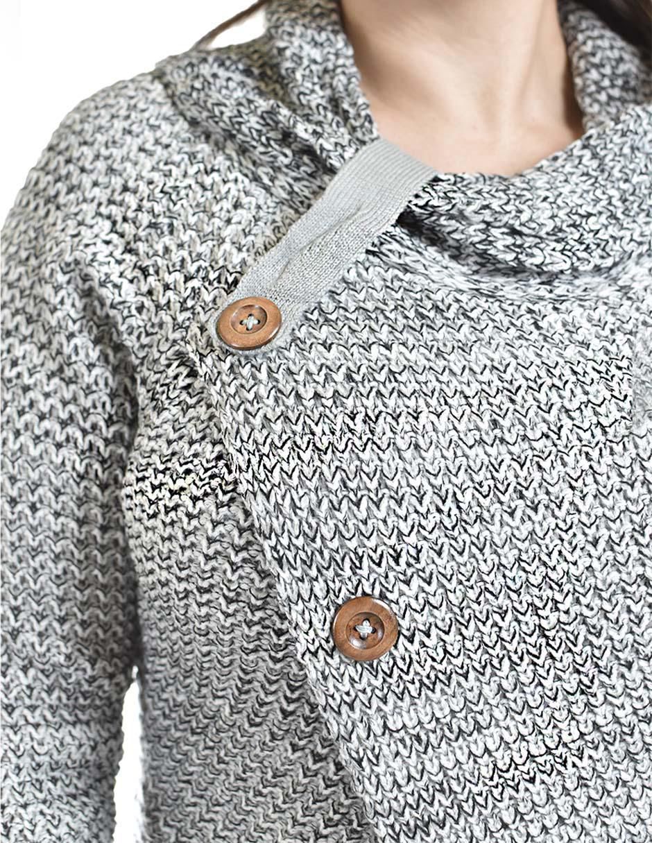 Suéter cuello redondo para mujer 5