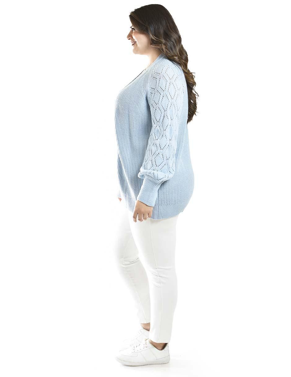Suéter cuello abierto para mujer 3