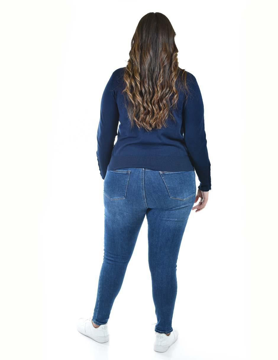 Suéter cuello redondo para mujer 3