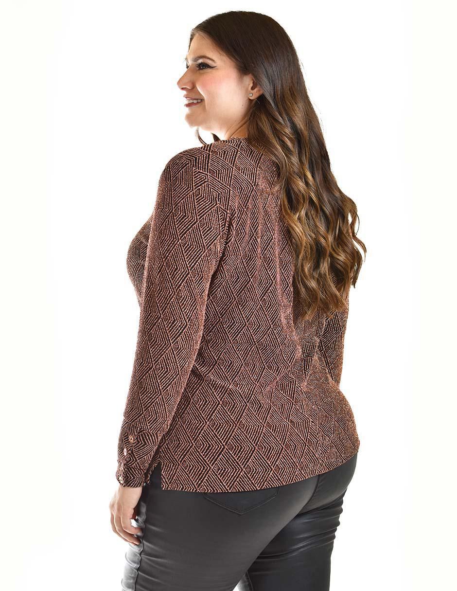 Blusa manga larga para mujer 3