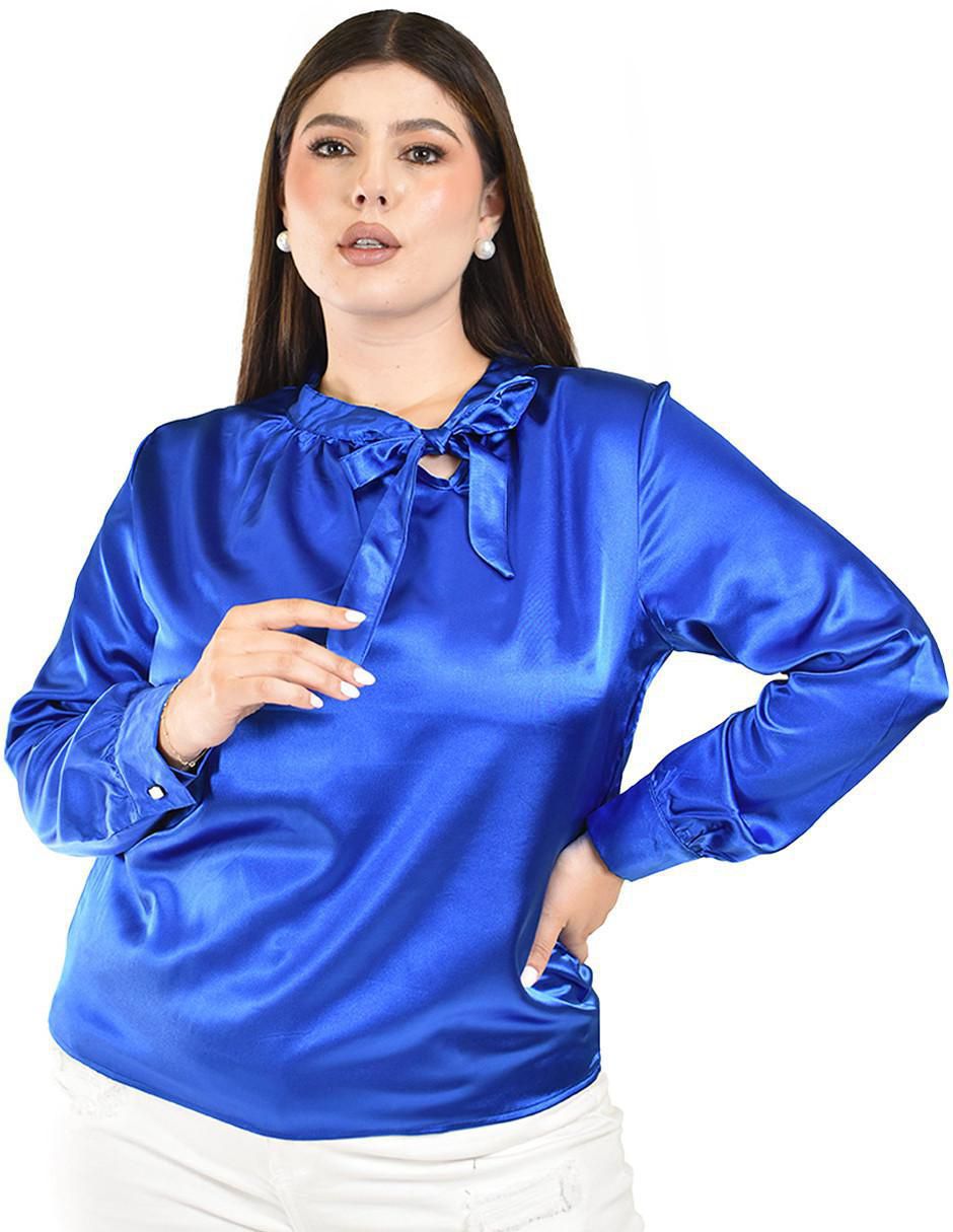 Blusa manga larga para mujer 4
