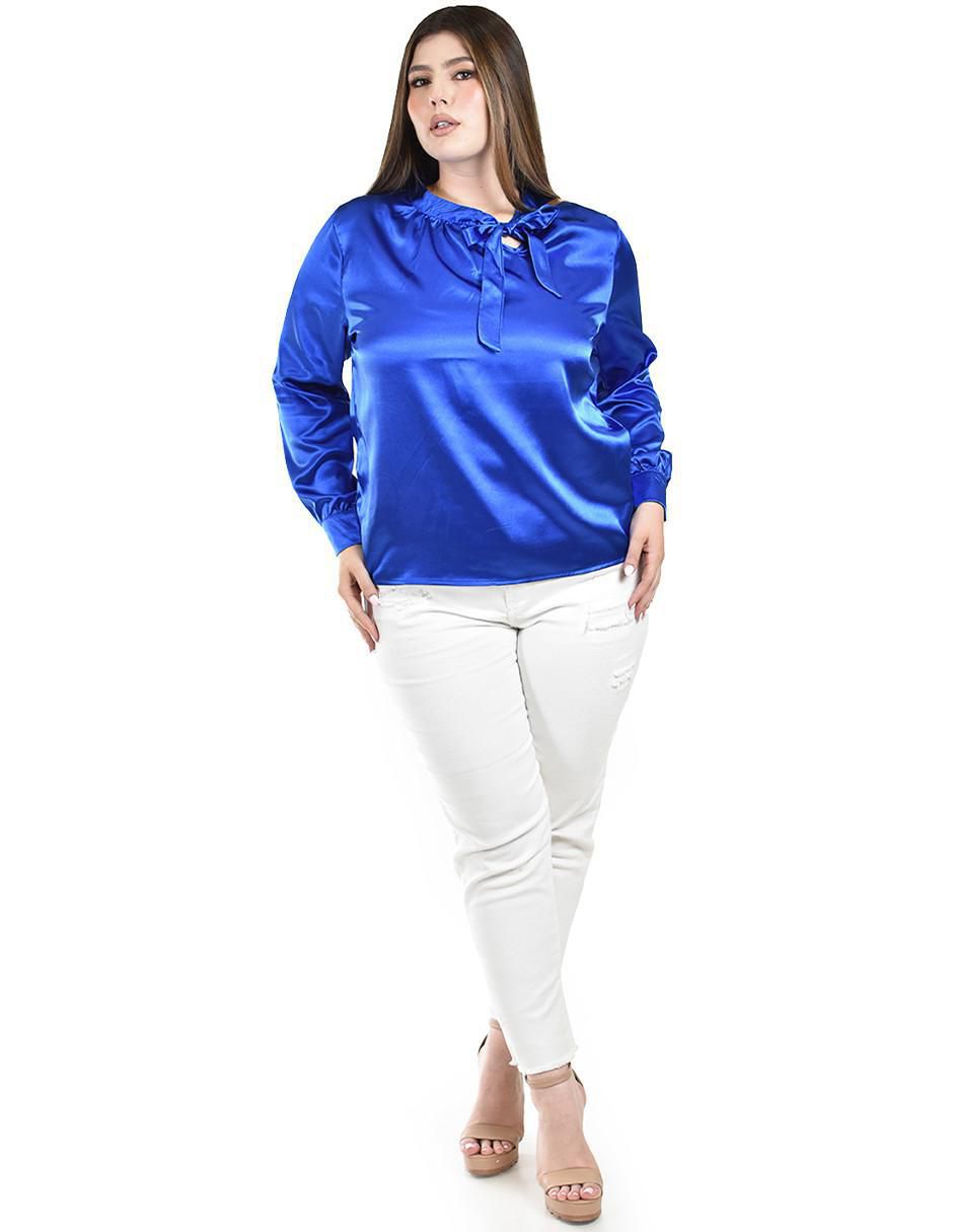 Blusa manga larga para mujer 5