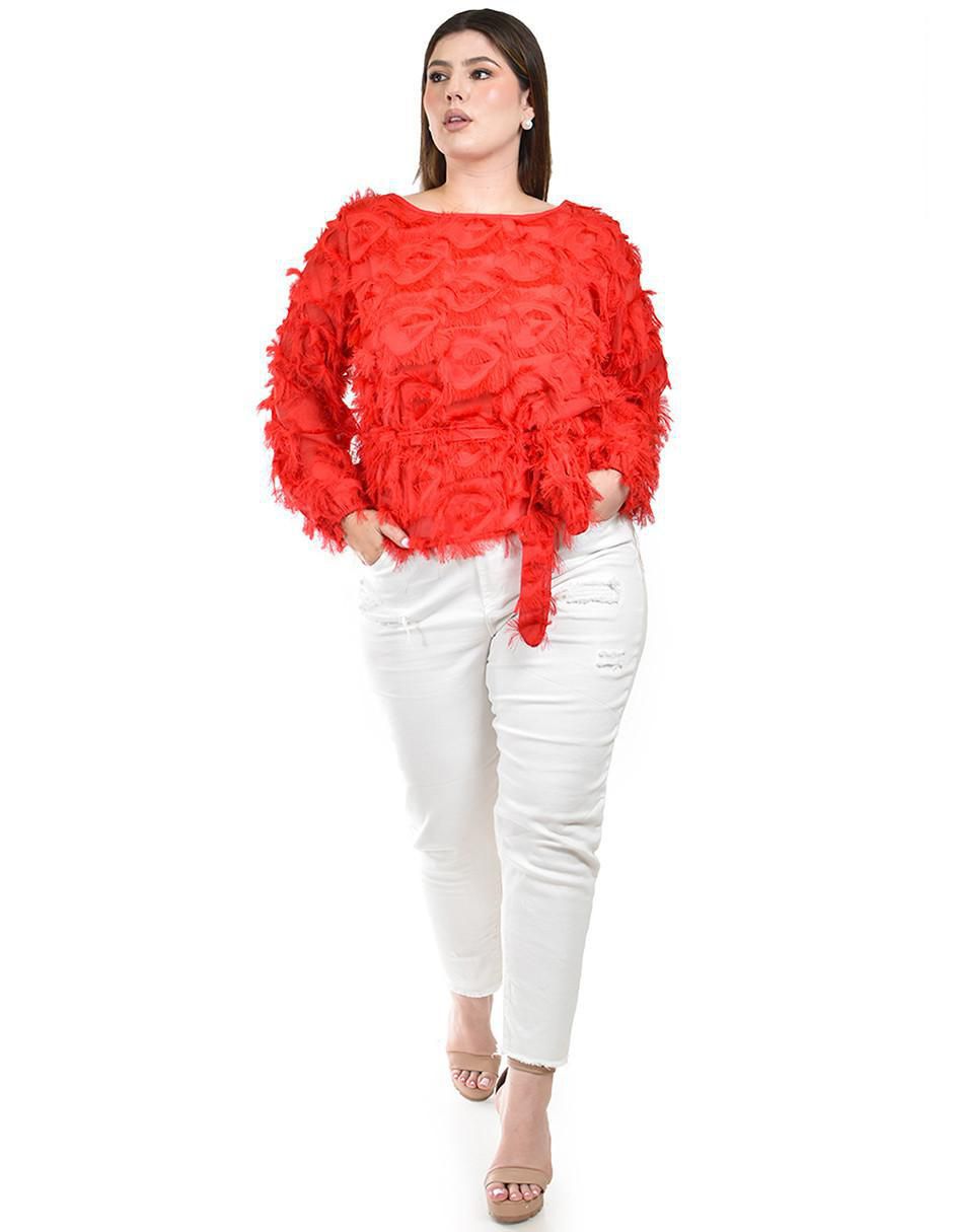 Blusa manga larga para mujer 4