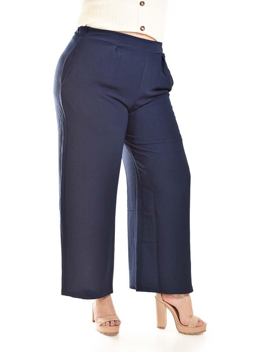 Pantalón acampanado regular para mujer 2