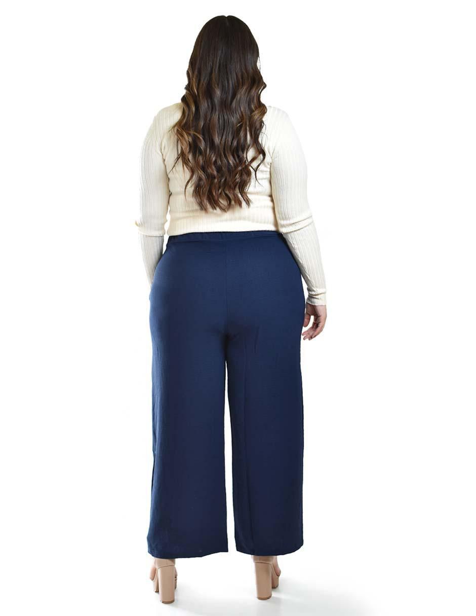 Pantalón acampanado regular para mujer 3