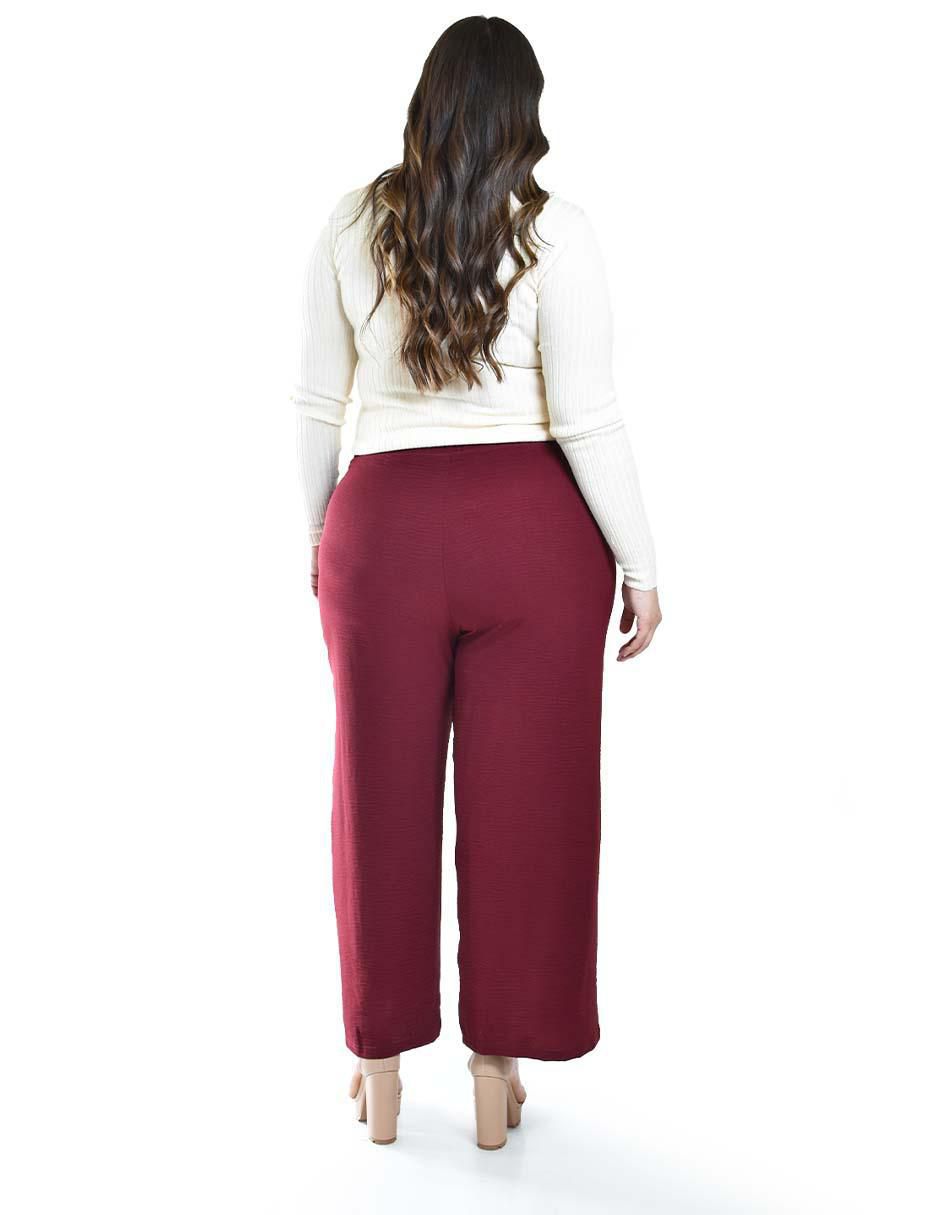 Pantalón acampanado regular para mujer 4